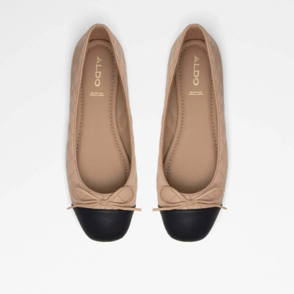 Aldo Braylynn Leather Ballerina Flats